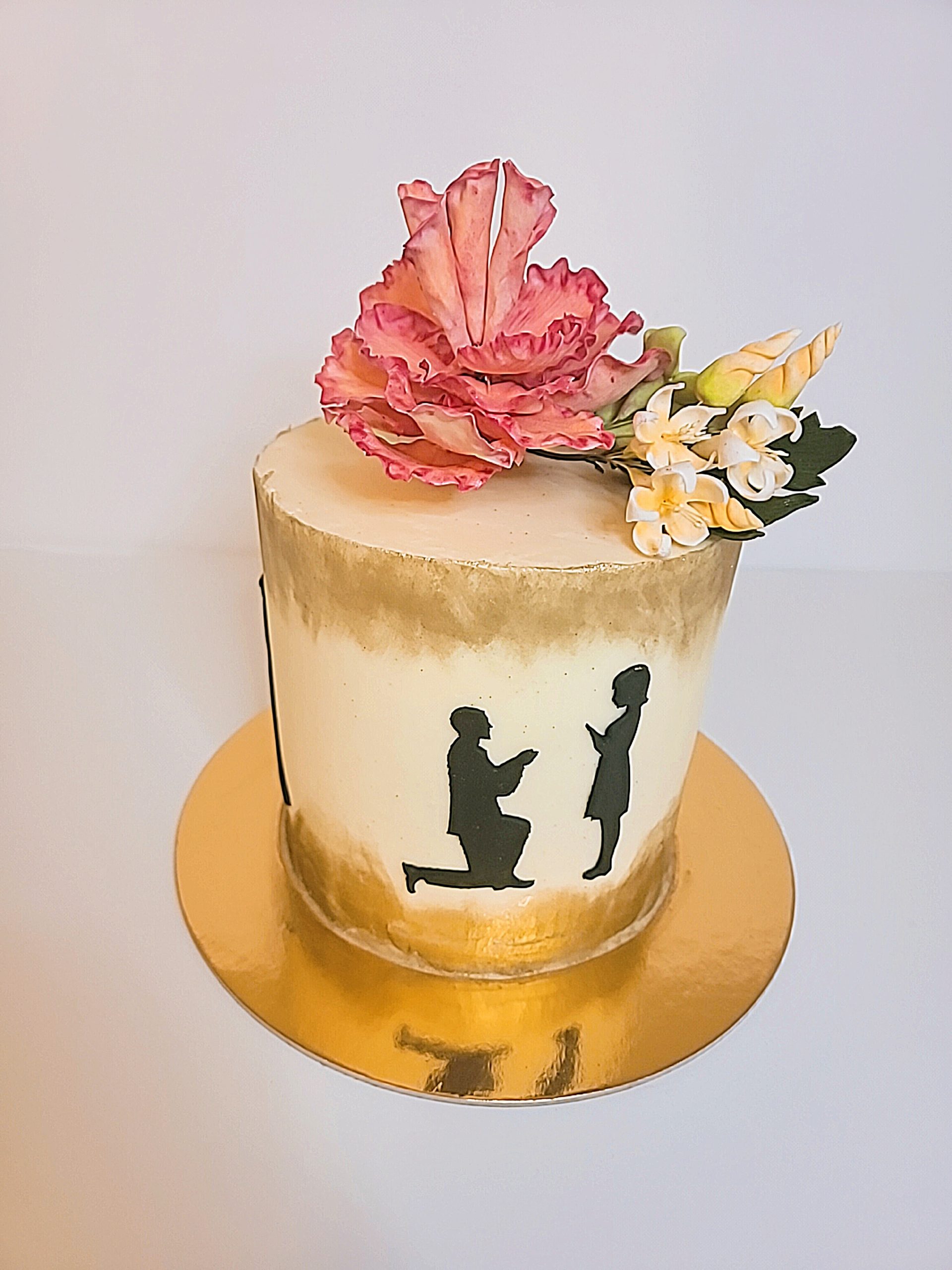Bespoke Tiered Wedding Cake Calgary